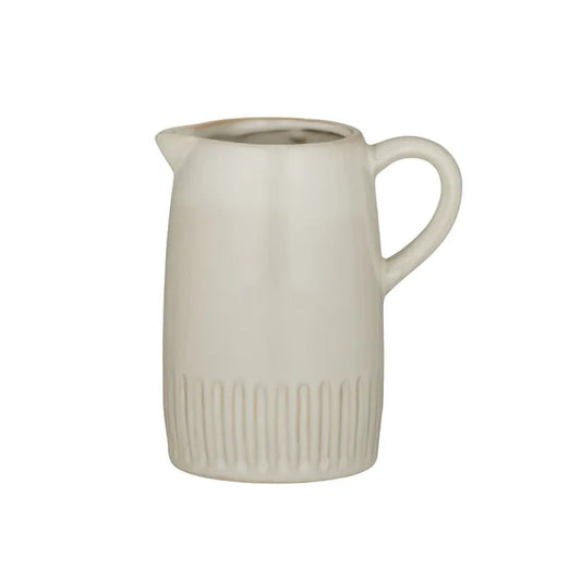 Bistrot Ceramic Jug - White