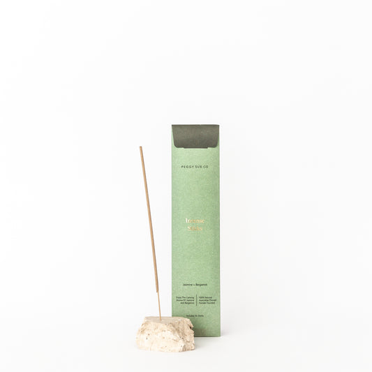 Incense Sticks - Jasmine + Bergamot