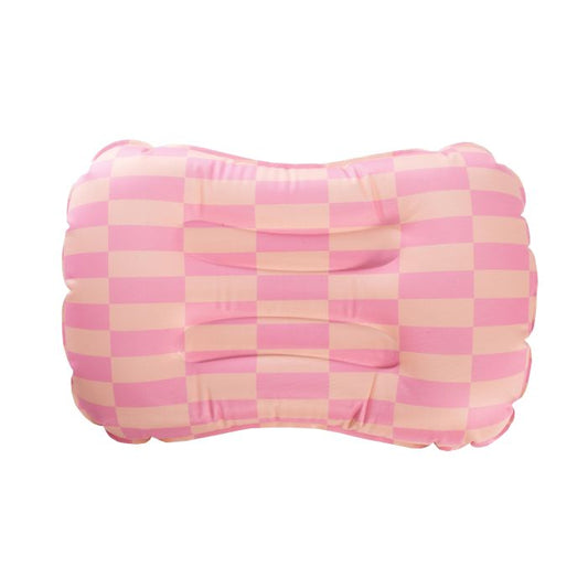 Electric Summer Inflatable Beach Pillow Checker