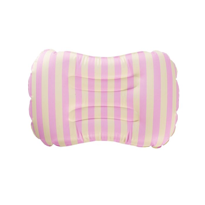 Electric Summer Inflatable Beach Pillow Stripe