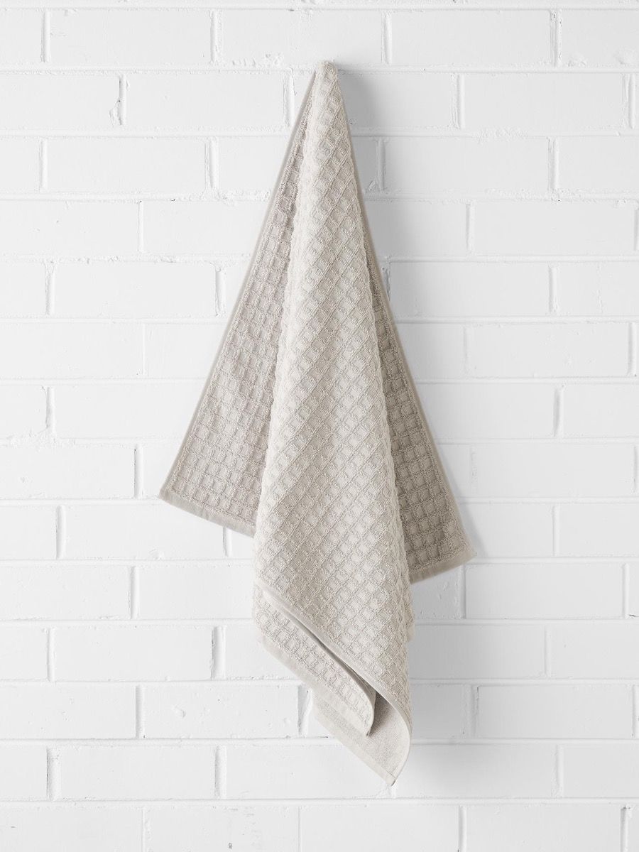 Waffle Bath Towel - Natural