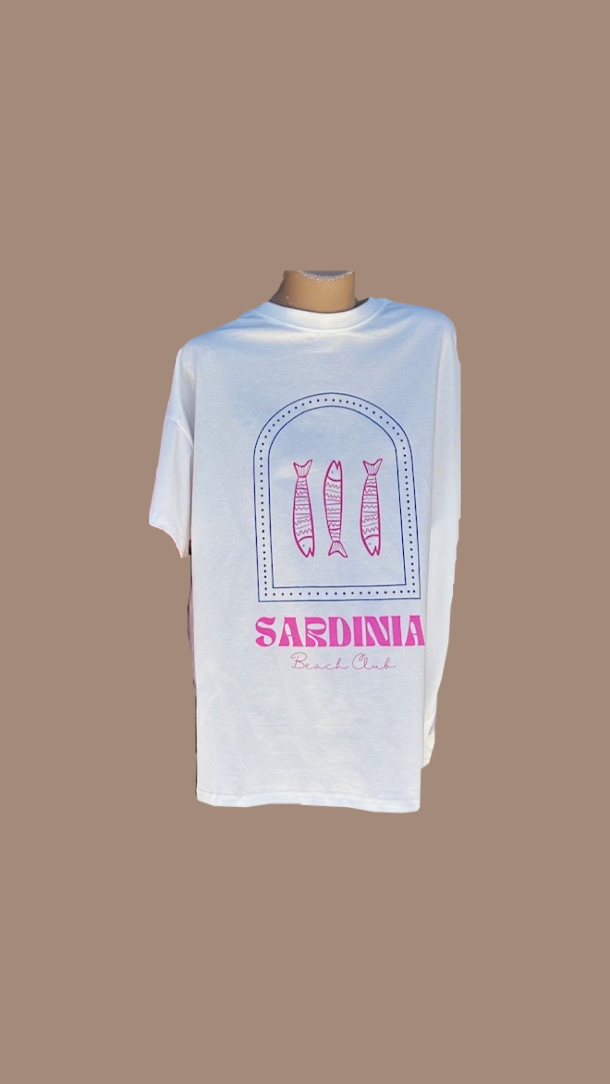 White Sardina Tee