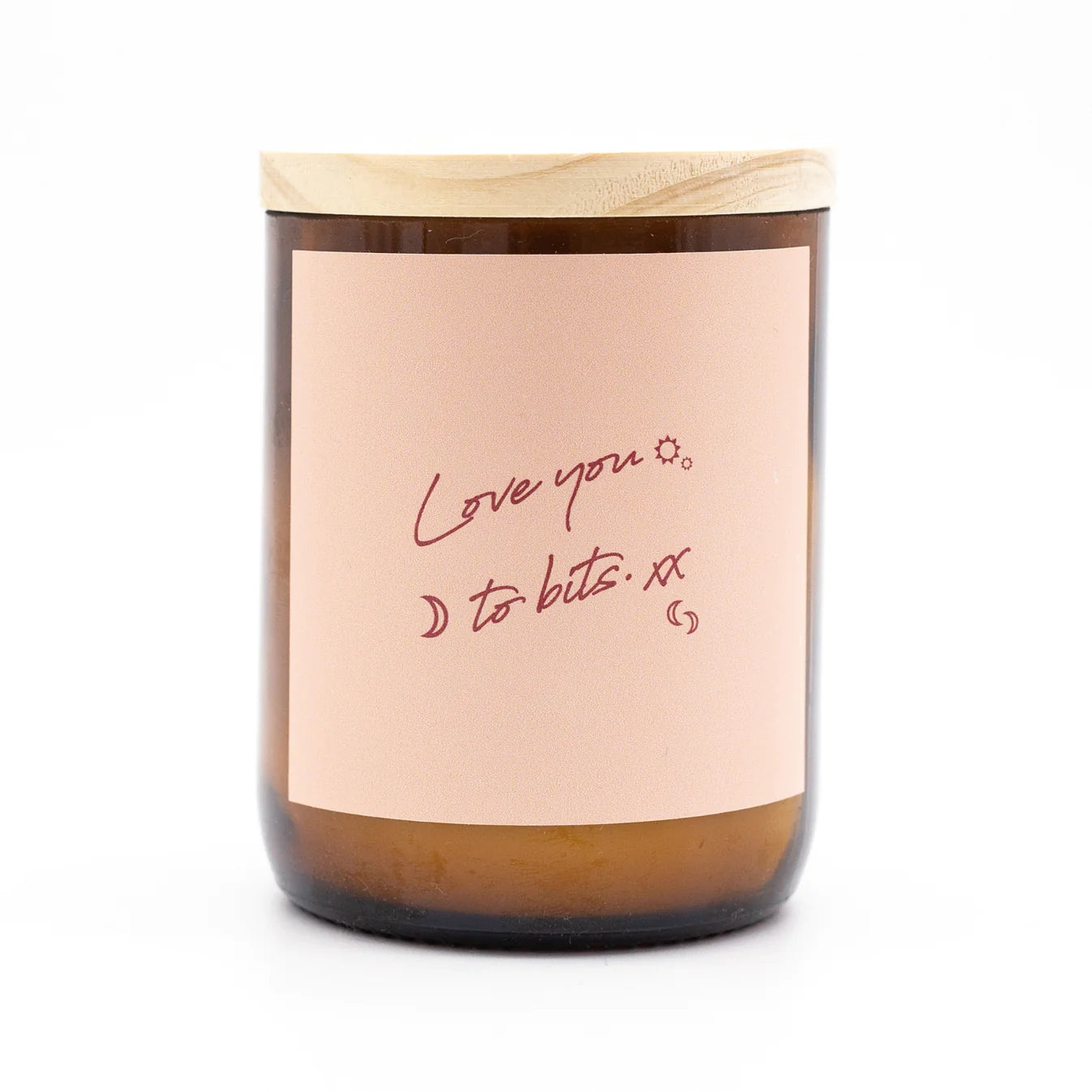 Love you to bits Candle - Sage, Safron + Amber