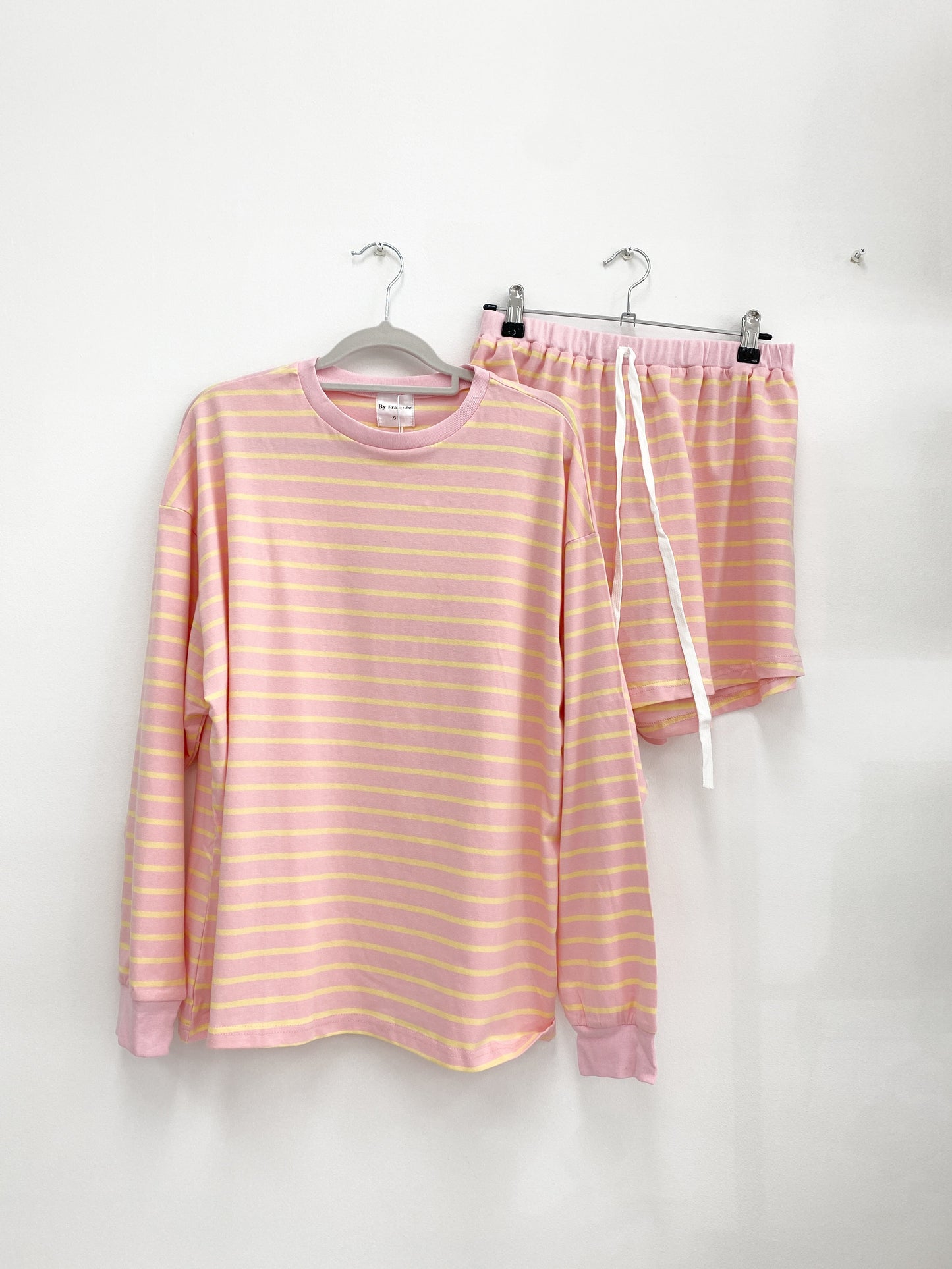 Stripes Set - Pink + Yellow