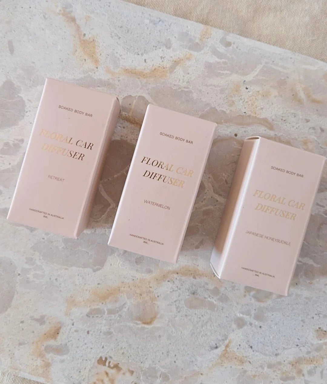 Floral Car Diffuser - Vanilla Dreams