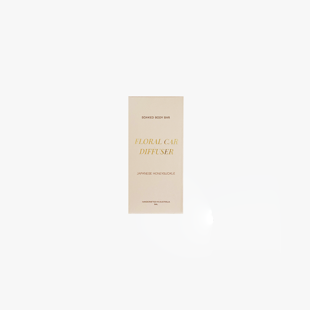 Floral Car Diffuser - Japanese Honeysuckle